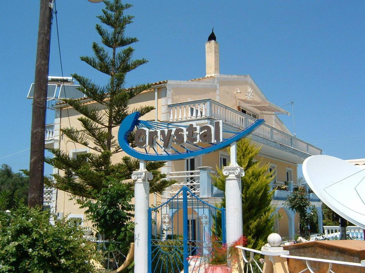 Crystal Apartment Kavos Bagian luar foto
