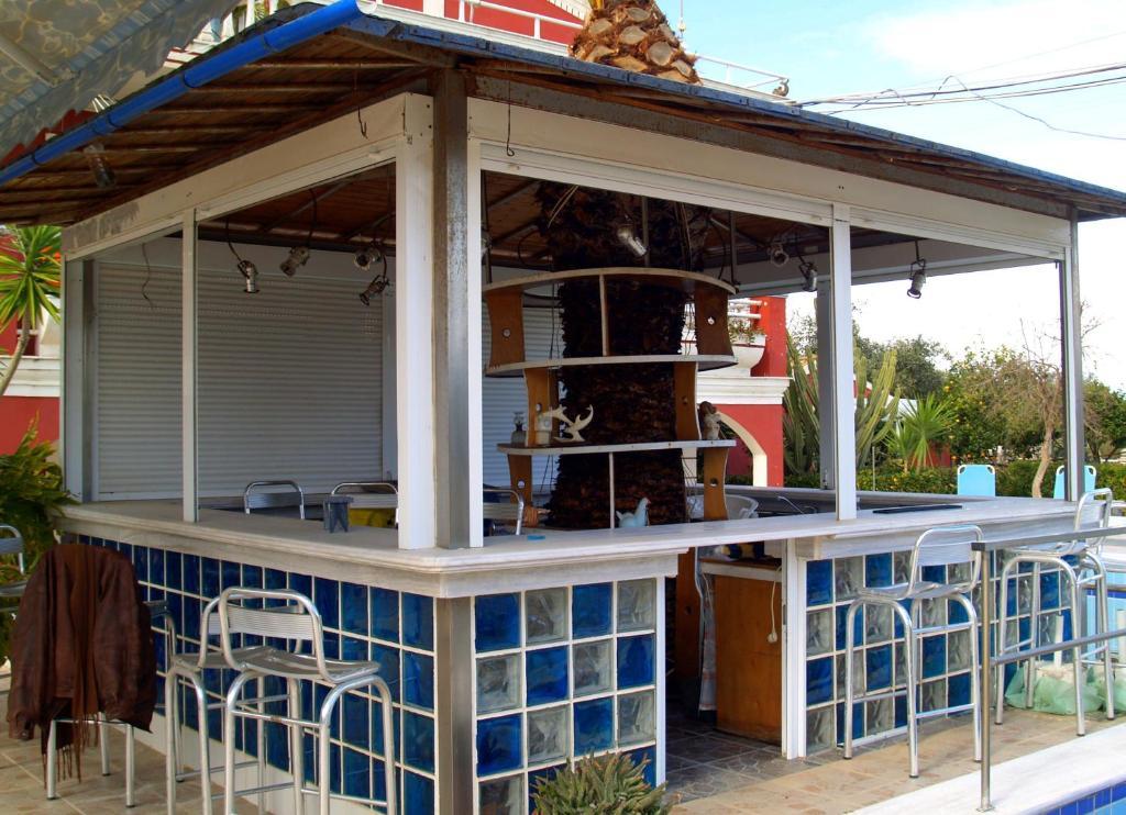 Crystal Apartment Kavos Bagian luar foto