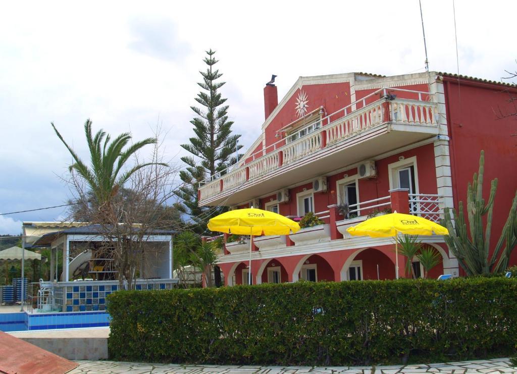 Crystal Apartment Kavos Bagian luar foto