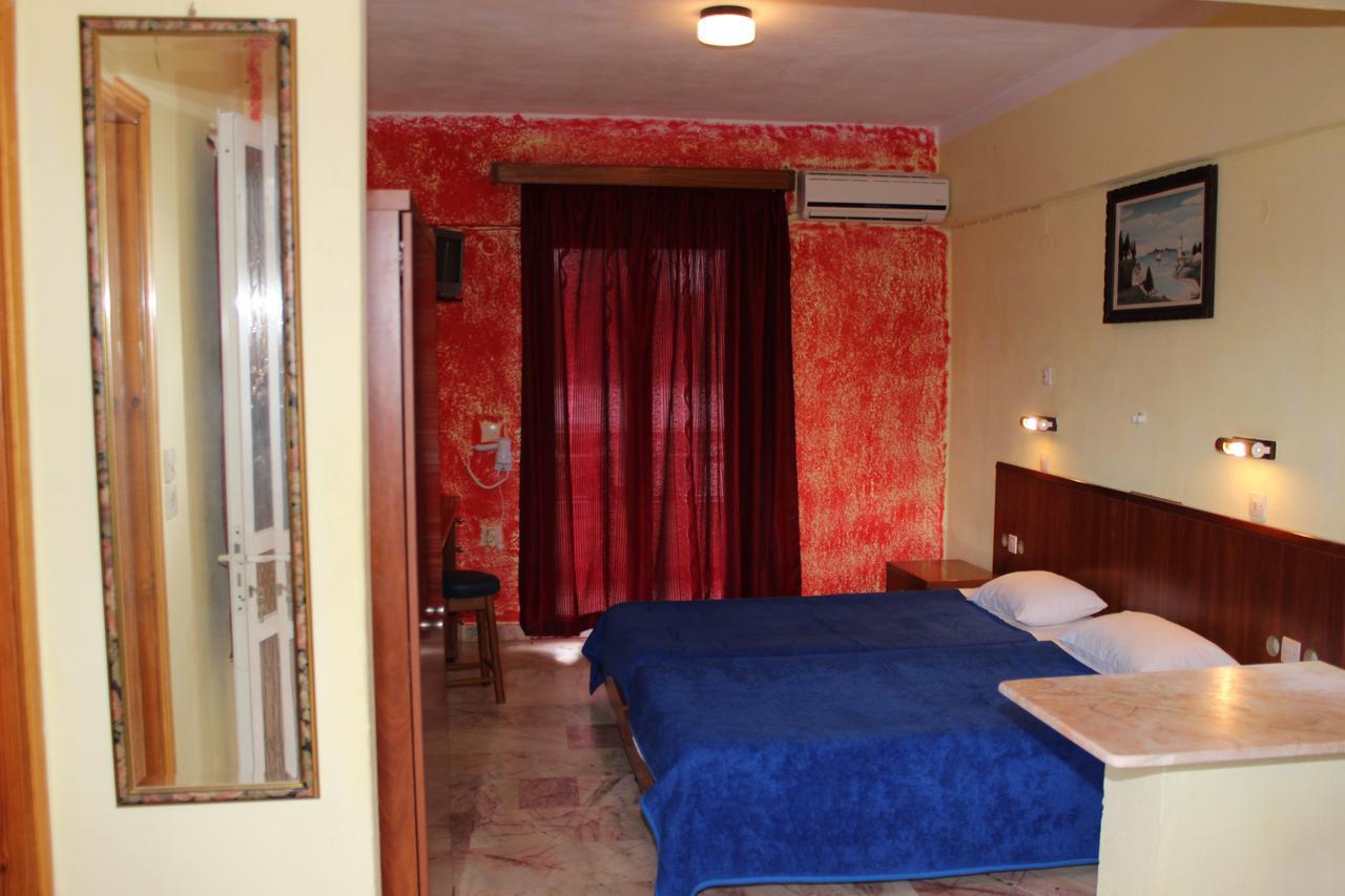 Crystal Apartment Kavos Bagian luar foto